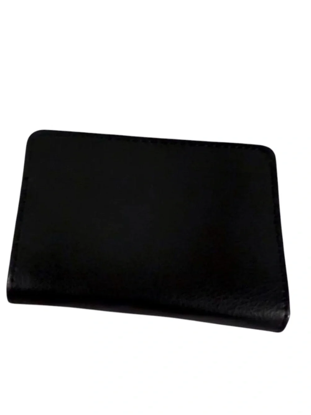 Gold Coast Classic Black Leather Card Holder Wallet
